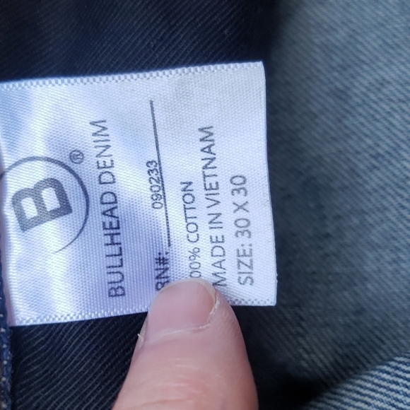 Bullhead Straight Men's Denim Jeans 090233 30X30 distressed - Picture 11 of 11